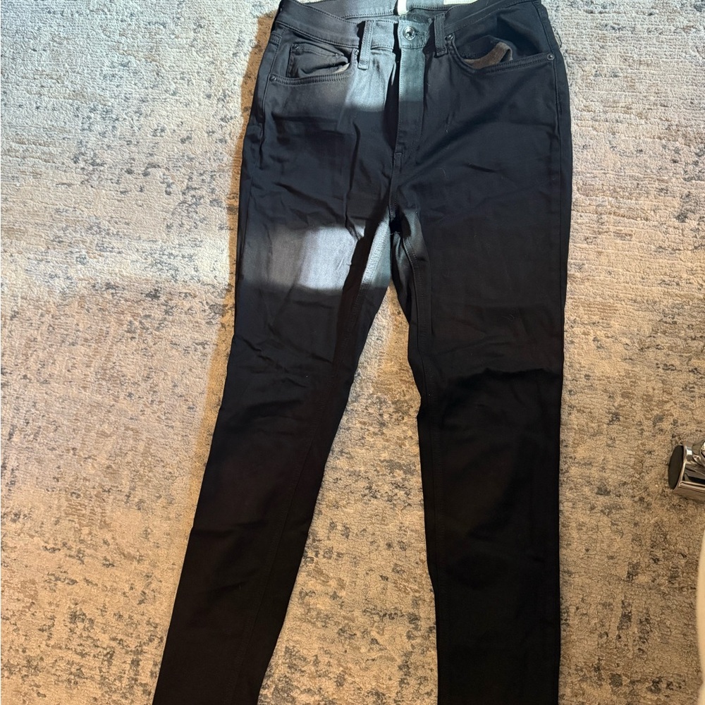 Rag & Bone Charcoal Denim Pants